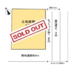【区画図】土地面積（公簿）：102..74㎡（31.08坪）(区画図)