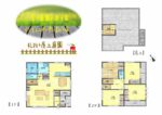 【屋上庭園のある家・参考プラン】(間取)