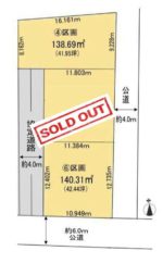 【区画図】④区画:1,680万円 ⑥区画:1,880万円(区画図) 【区画図】④区画:1,680万円 ⑥区画:1,880万円(区画図)