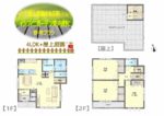 3LDK+屋上庭園(間取)