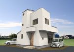 【屋上庭園のある家・参考パース】