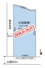 【区画図】384.68㎡（116.36坪）※分割相談可(間取)